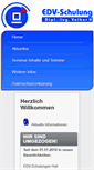 Mobile Screenshot of edv-schule.net
