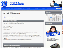 Tablet Screenshot of edv-schule.net